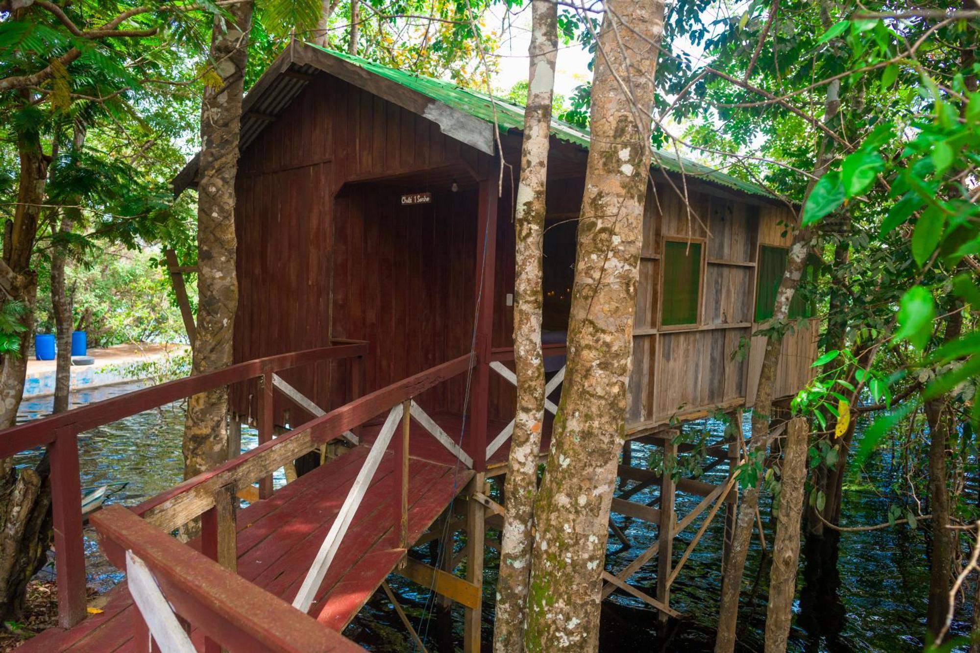 Vista Do Lago Jungle Lodge Cajual Kültér fotó